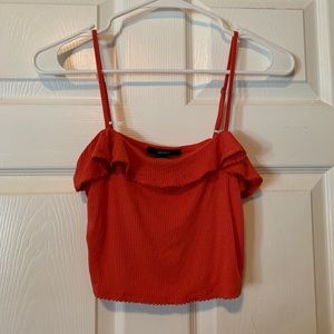 Forever 21 spaghetti-strap crop top